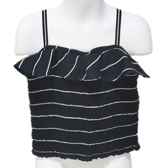 Abercrombie Kids Ruffle Detail Smocked Tank Top - 7/8 - Picture 1 of 3